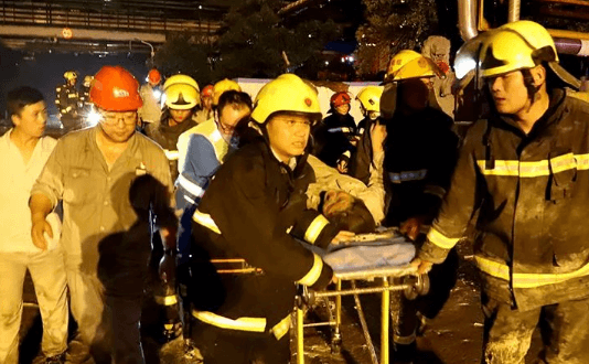 爆炸事故现场 爆炸事故现场